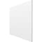 Ekena Millwork 23 3/4W x 23 3/4H x 3/4T PVC Hobby Board, Unfinished HBP24X24X750AUN - alternate 2
